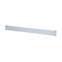 Caches plastiques 19" 1 UH, RAL 7035 gris clair, 10 pièces, gris