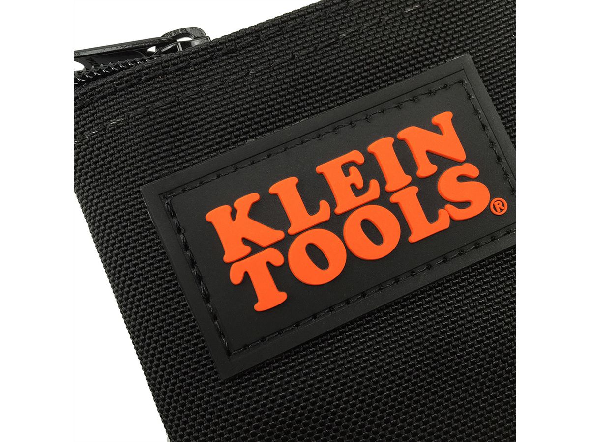 KLEIN TOOLS 5139B Sacoche à fermeture éclair, Nylon, noire