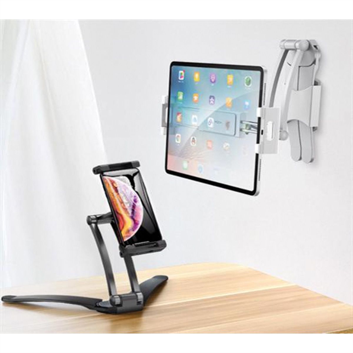 VALUE Support 2 en 1 pour iPad / tablettes ou Smartphone