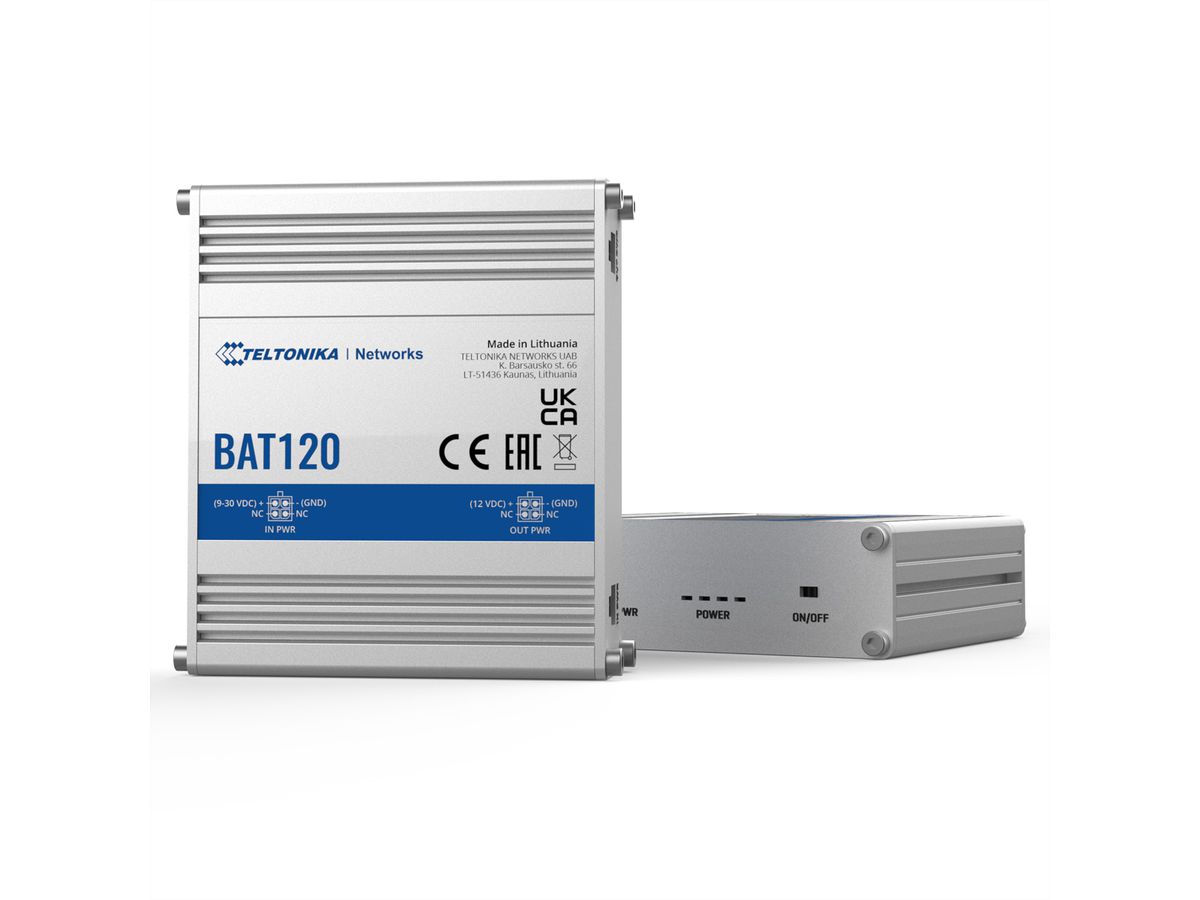 TELTONIKA BAT120, Alimentation sans interruption