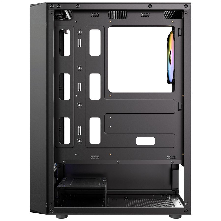 ANTEC AX26 RGB Elite Boîtier PC Midi Tower Gaming ATX, noir