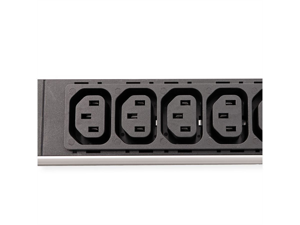 BACHMANN PDU Basic 19" 1U (230-400 V / 50 Hz), équerre de fixation incluse