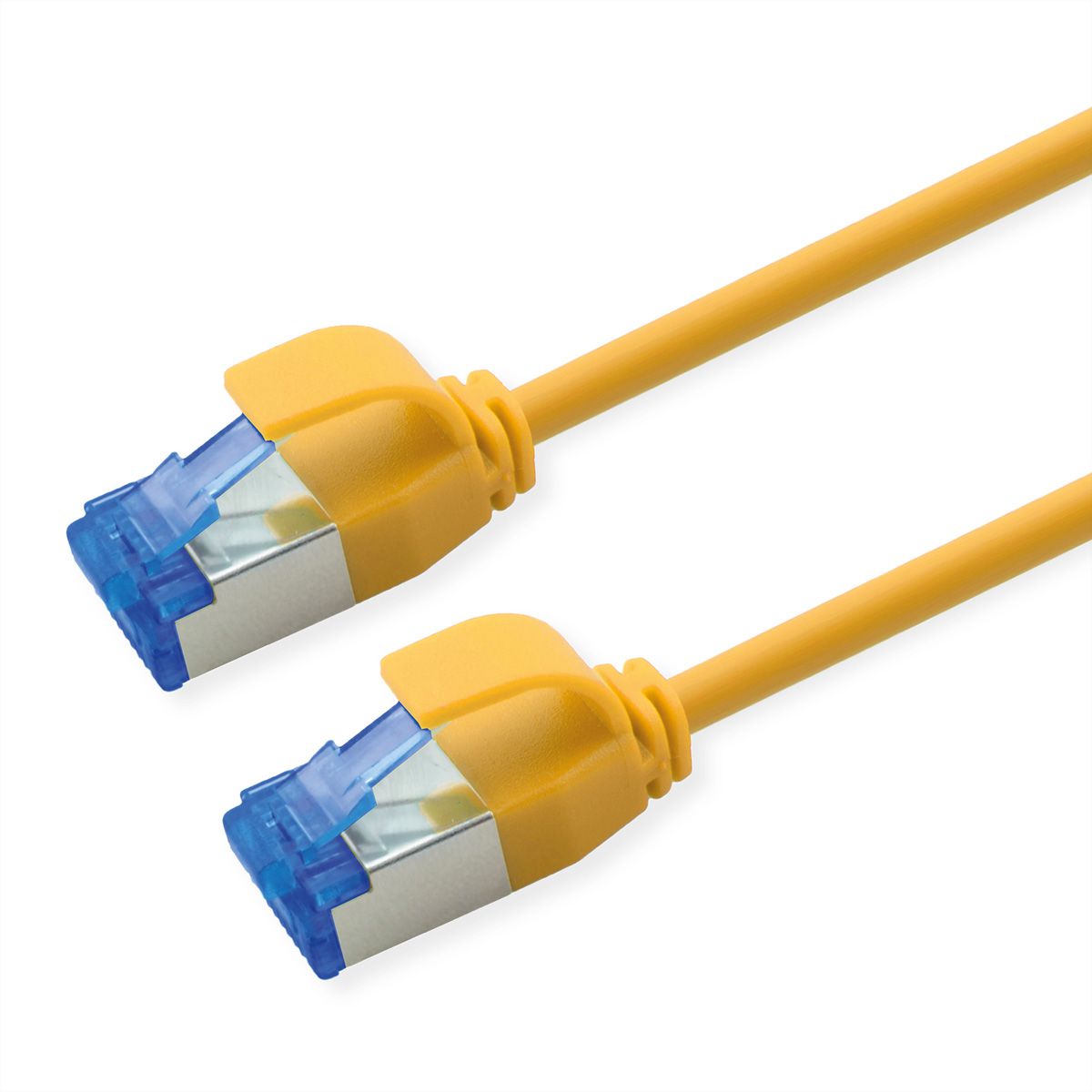 ROLINE Cordon Cat.6A (Classe EA) S/FTP (PiMF), LSOH, PoE , jaune, 3 m