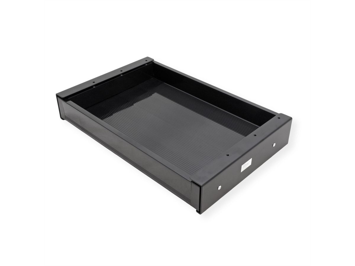 VALUE Tiroir sous bureau ultra-mince, noir