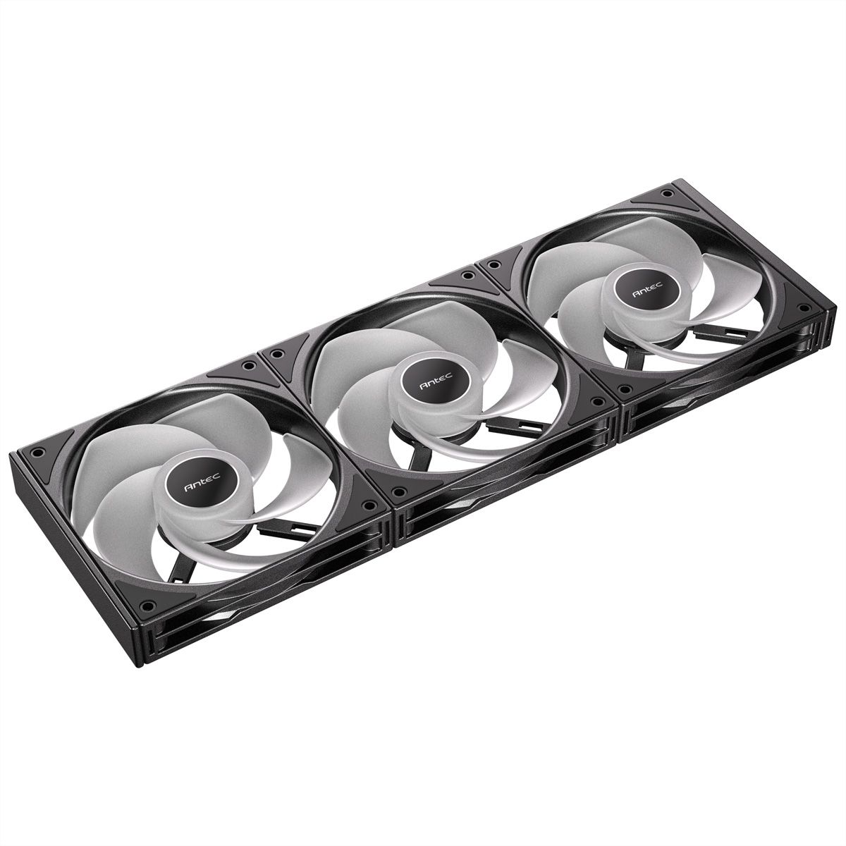 ANTEC C120 ARGB Ventilateur de boîtier PC inversé 120 mm, lot de 3, noir