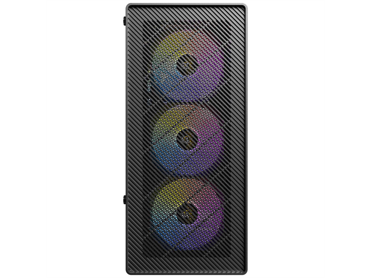 ANTEC AX26 RGB Elite Boîtier PC Midi Tower Gaming ATX, noir