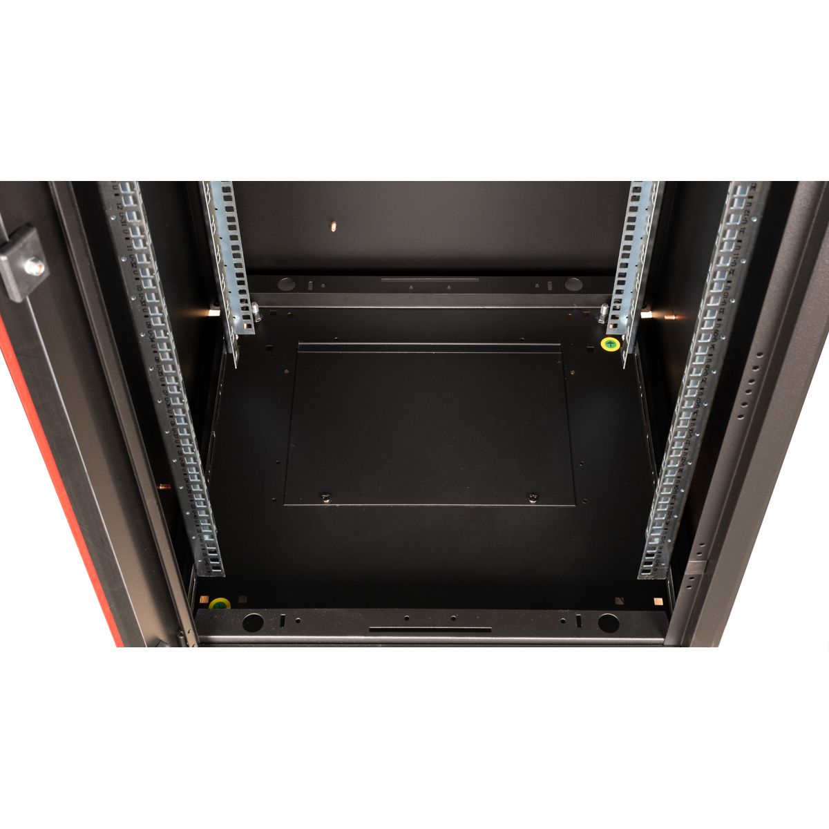 ROLINE 19" Baie réseau Basic 42U, 600x600 LxP Porte verre noir