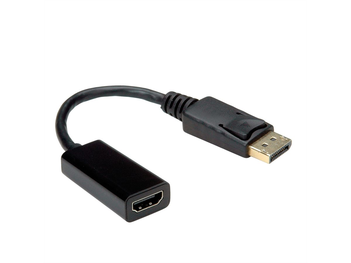 VALUE Adaptateur DisplayPort - HDMI, DP M-HDMI F - SECOMP France