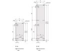 SCHROFF Unité enfichable, face avant, non blindée, pour poignée trapézoïdale statique, 3 U, 4 CV, 2,5 mm, alu, face avant anodisée, face arrière conductrice
