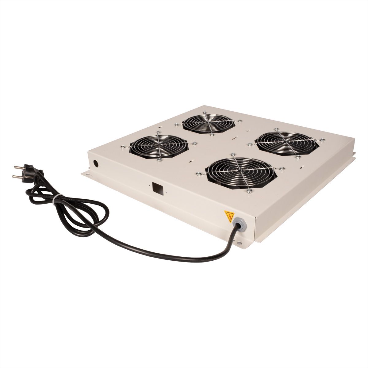 ROLINE 19" Unité de ventilation de toit, 4 ventilateurs, ON/OFF, gris