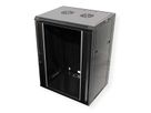 VALUE Armoire murale 15 UH (HxLxP) 775x570x600 mm, noir