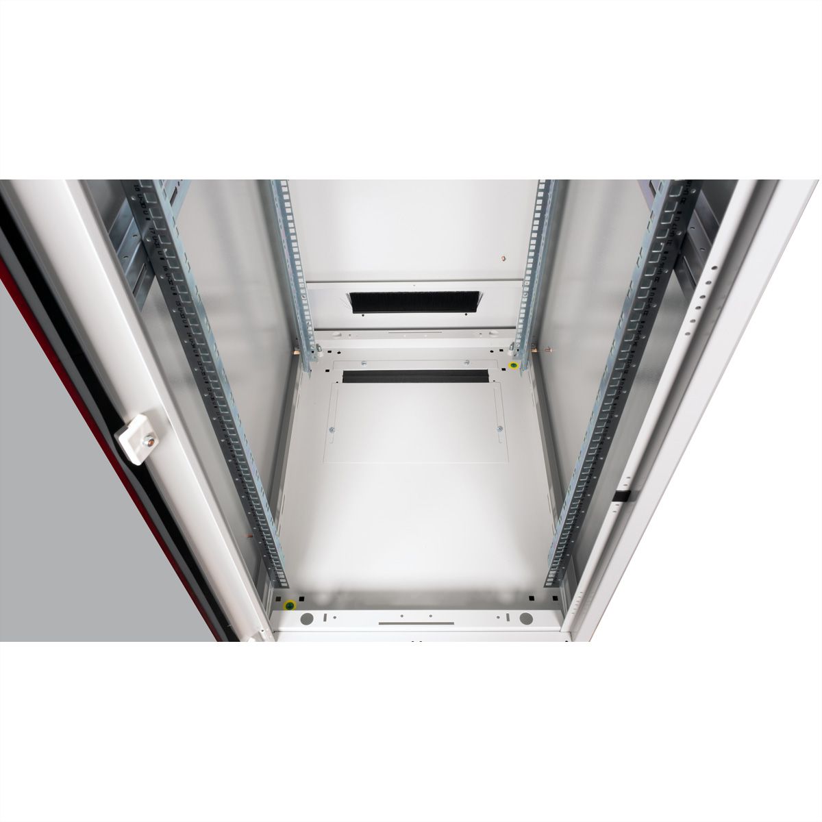 ROLINE 19" Baie réseau Pro 47U, 600x800 LxP Porte verre gris