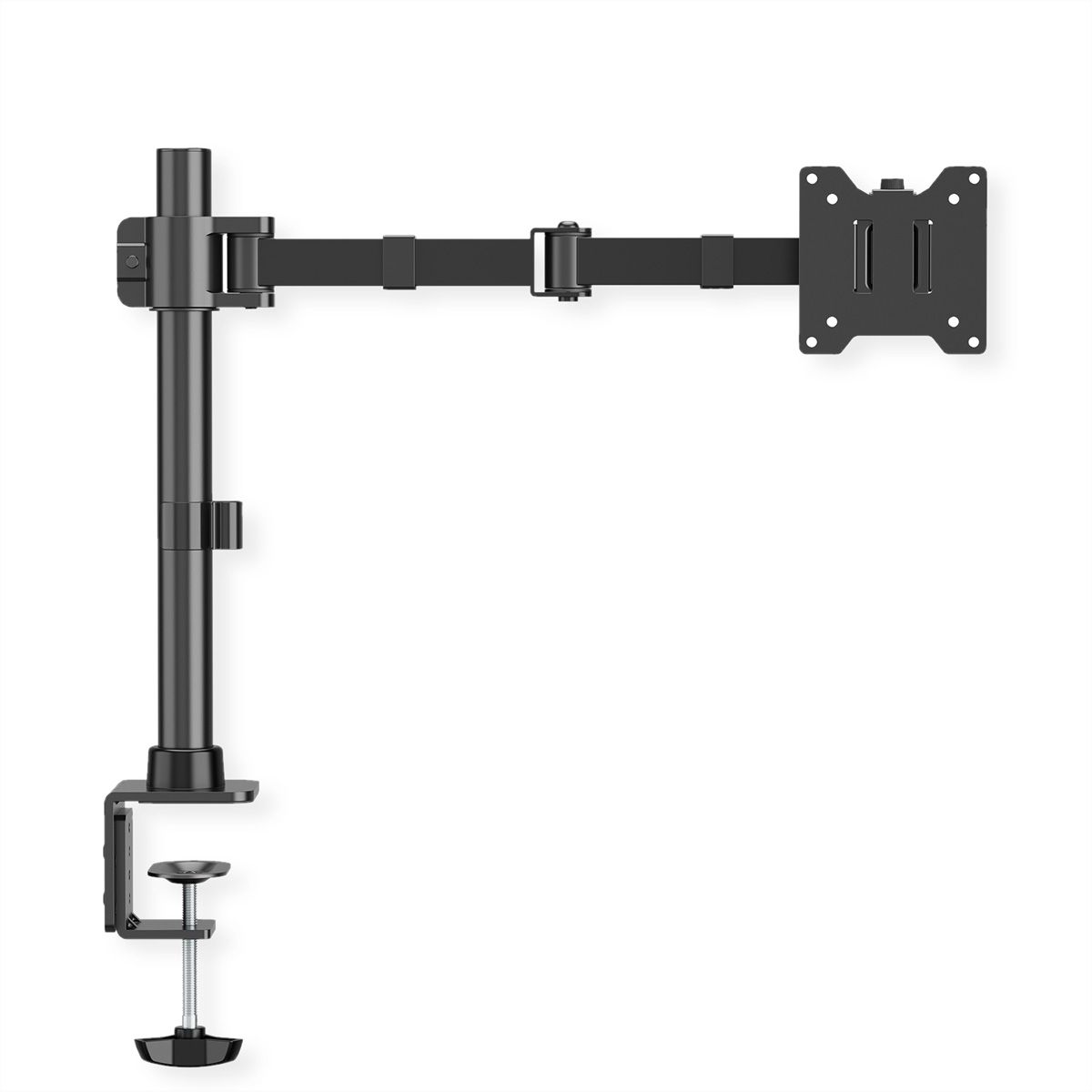 VALUE Support LCD lourd, montage sur bureau, 4 articulations, jusqu'à 20 kg
