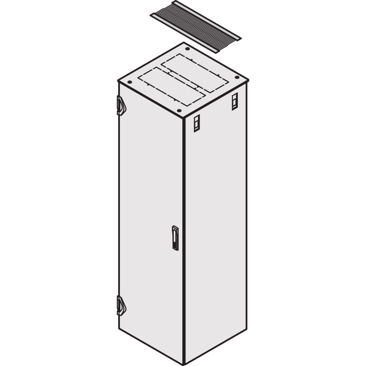 SCHROFF VARISTAR Joint-balai, 2 pièces, noir, pour toit (80mm de largeur)