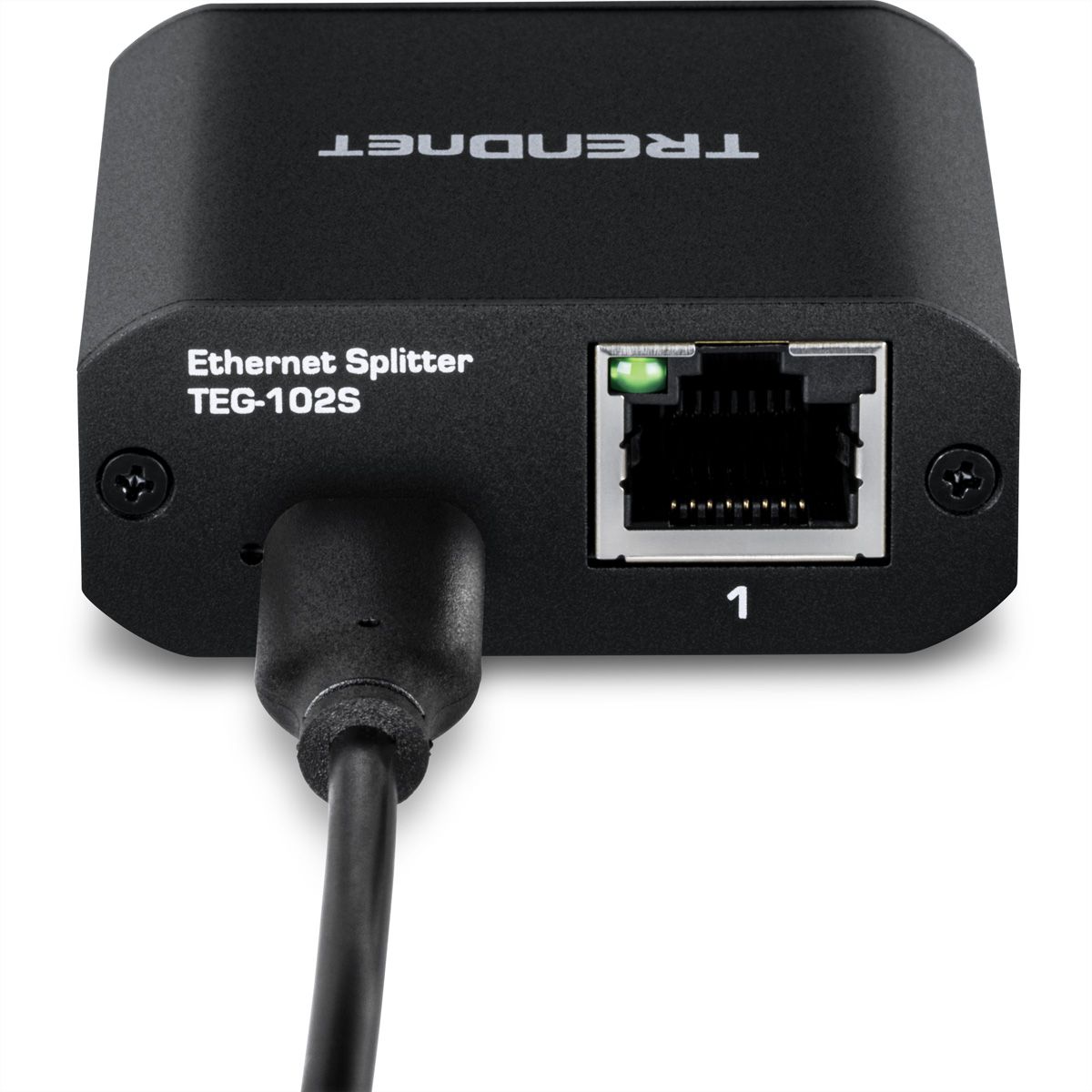 TRENDnet TEG-102S Répartiteur Gigabit à 2 ports avec alimentation USB de type C