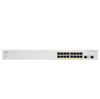 Cisco CBS220-16P-2G Géré L2 Gigabit Ethernet (10/100/1000) Connexion Ethernet, supportant l'alimentation via ce port (PoE) Blanc