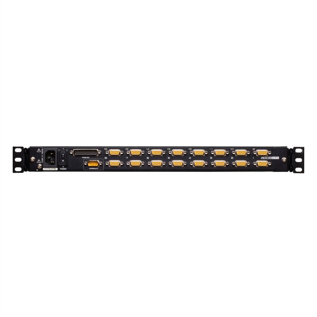 ATEN CL5716M Commutateur KVM VGA LCD 43cm PS/2-USB 16 ports , FR-Layout