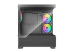 XILENCE Xilent Beam Boîtier PC ATX noir, Boîtier PC Gaming ATX X218.ARGB noir