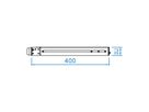SCHROFF Tiroir 19" avec clavier UK