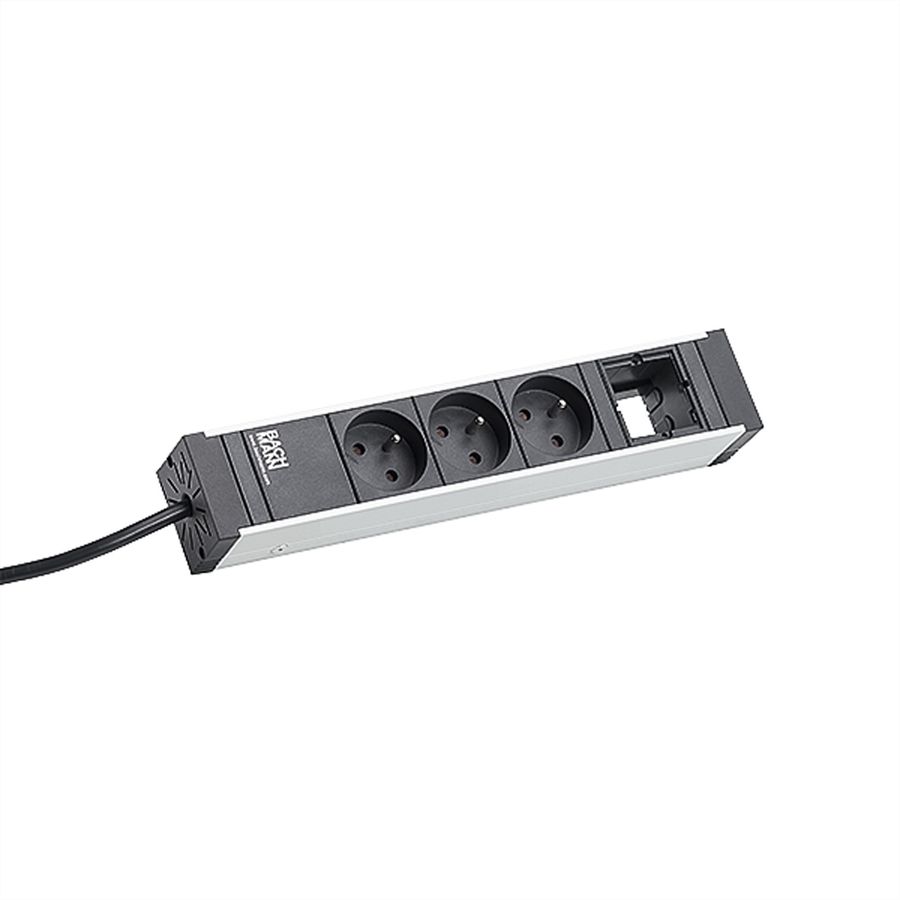 BACHMANN UNIVERSAL 3xUTE 1xCM courant 3,0m CEE7/7