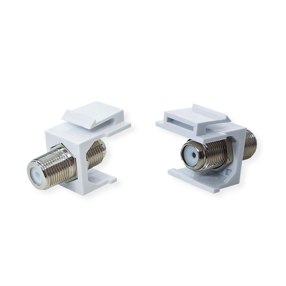 VALUE Coupleur Keystone type F, plastique