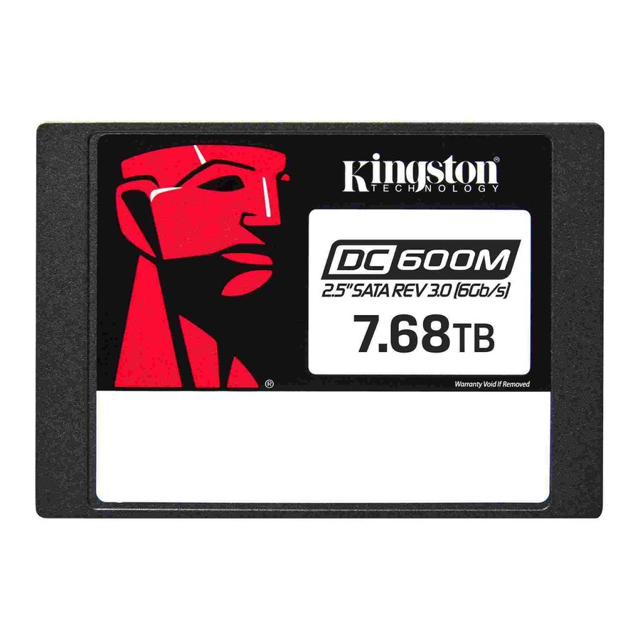 Kingston Technology DC600M 2.5" 7680 Go Série ATA III 3D TLC NAND