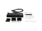 EXSYS EX-12280HMS HUB métallique 10 ports USB 3.2 Gen 2, 4x USB-C et 6x USB-A