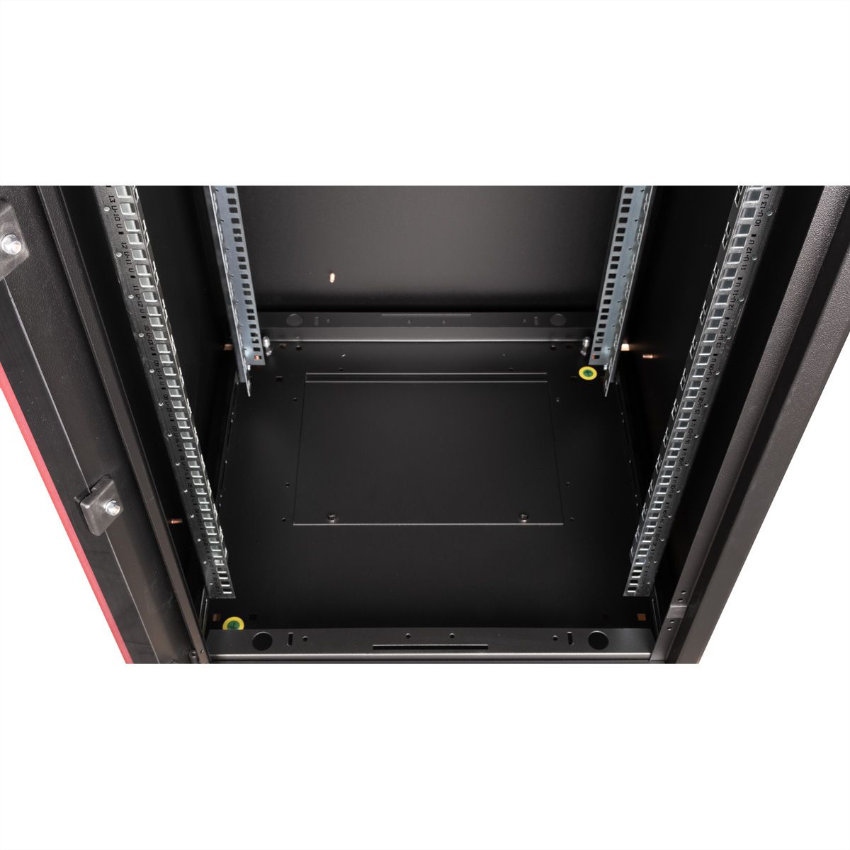 ROLINE 19" Baie réseau Basic 22U, 600x600 LxP Porte verre noir