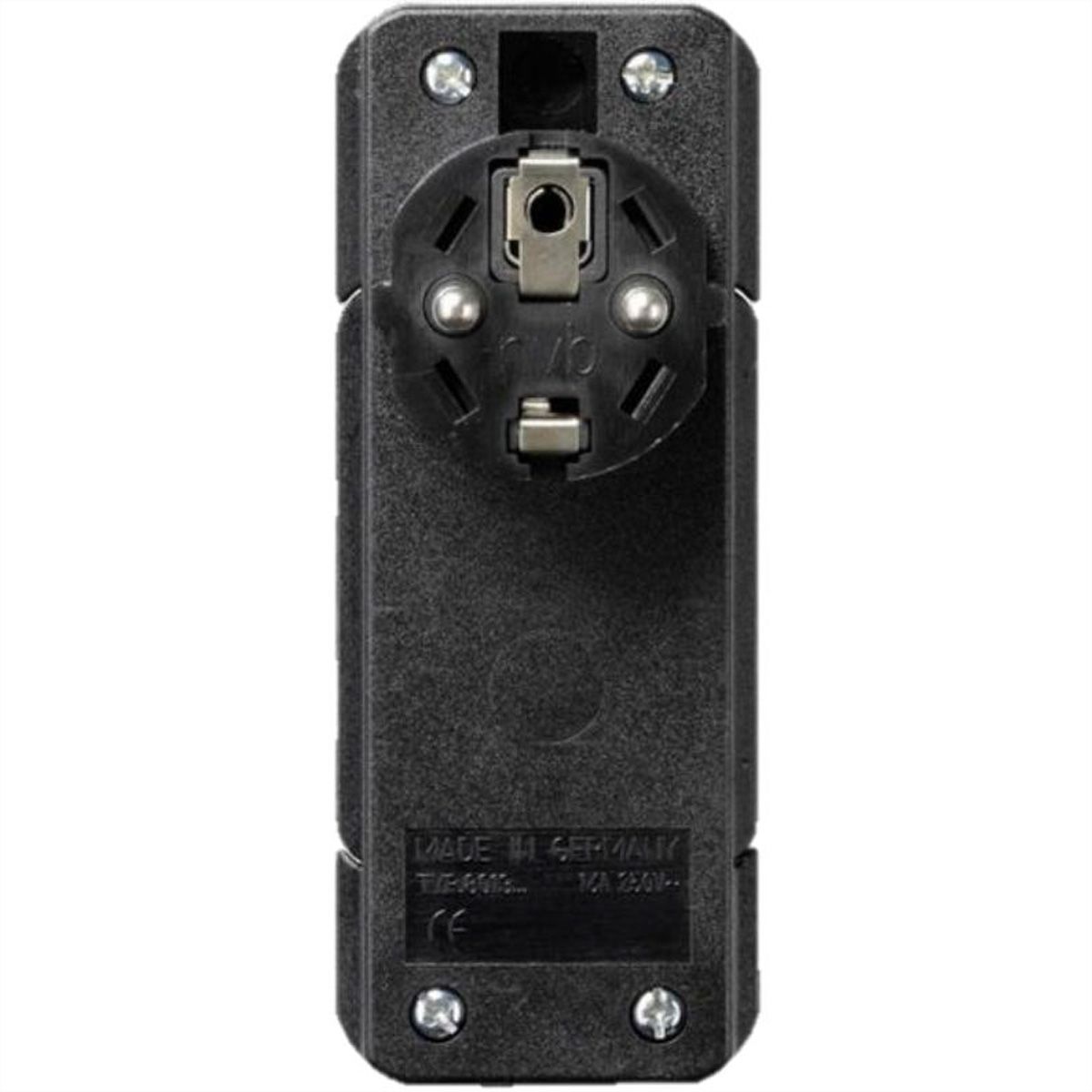 BACHMANN SMART PLUG Fiche de montage extra plate, noir