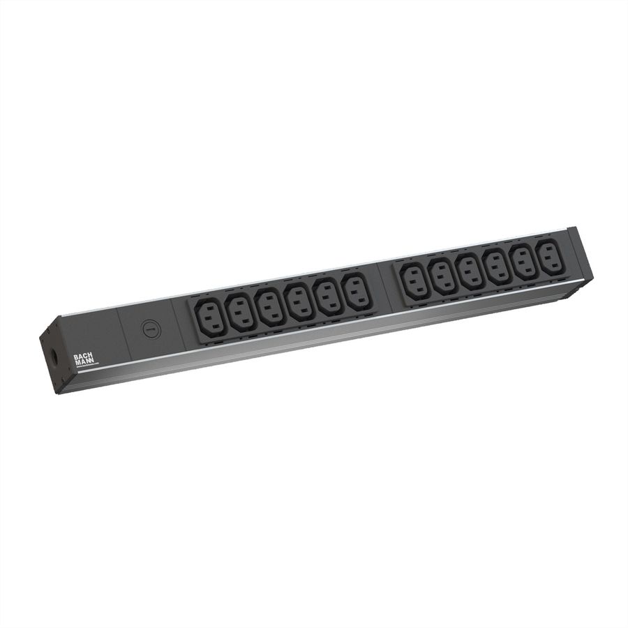 BACHMANN 19" Prise multiple 12 x C13 F, C14 M