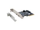 EXSYS EX-12000 Carte USB 3.2 Gen2 PCIe, 2 ports type C