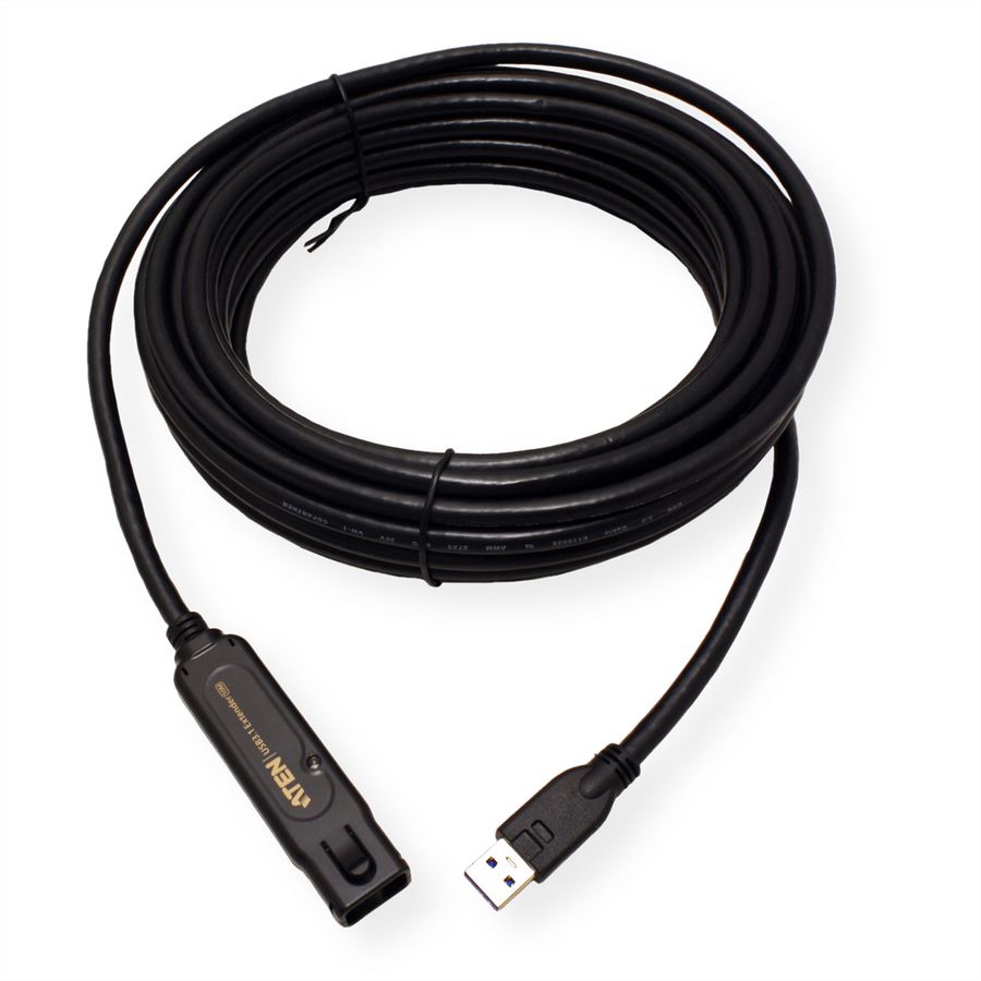 ATEN UE3310 Câble d'extension USB 3.1 Gen 1, noir, 10 m