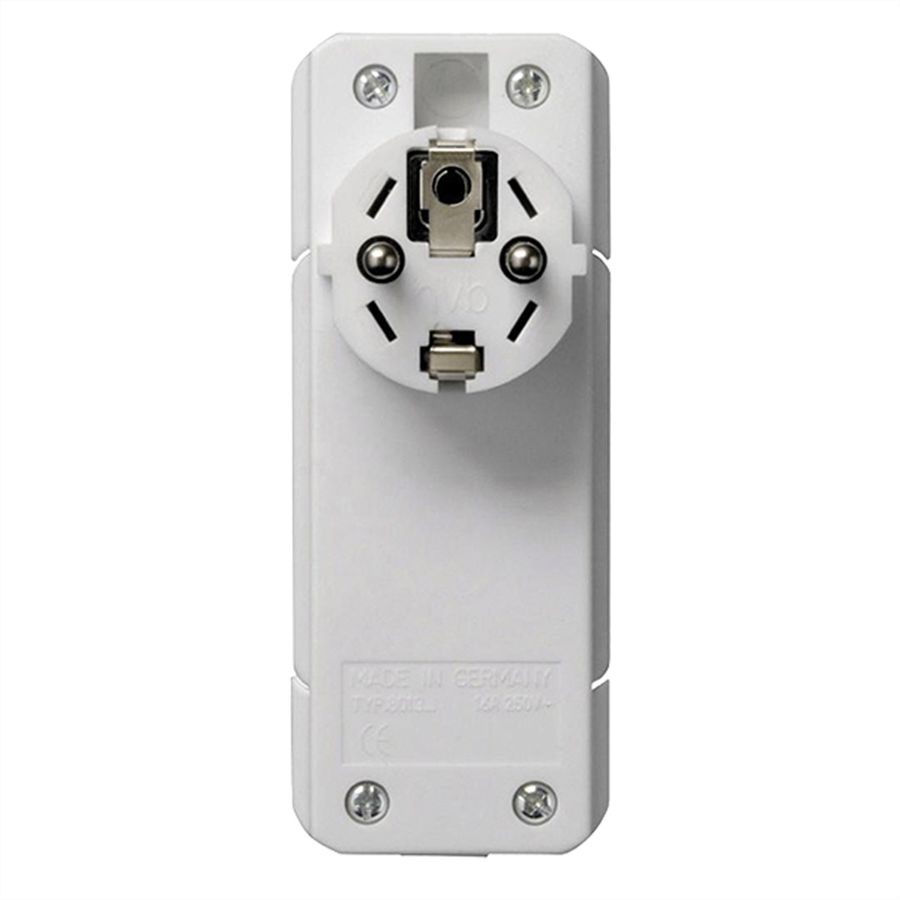 BACHMANN SMART PLUG Fiche de montage extra plate, blanc