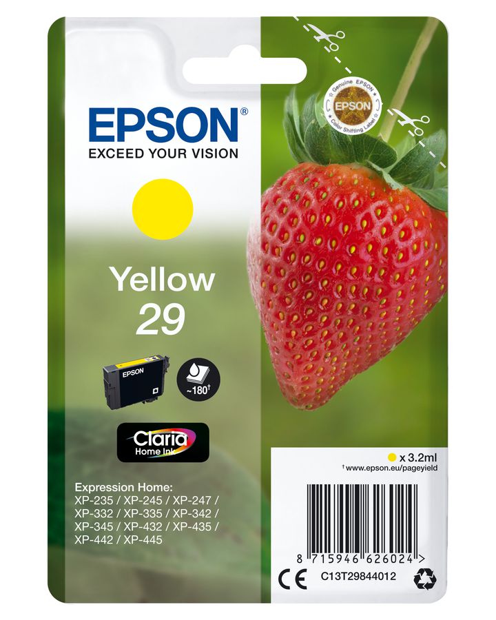 Epson Cartouche "Fraise" - Encre Claria Home J