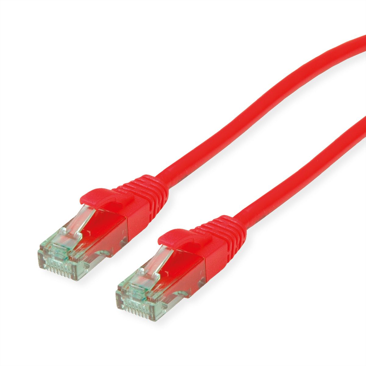 ROLINE RM Cordon UTP Cat.6A / 10 Gigabit, rouge, 2 m