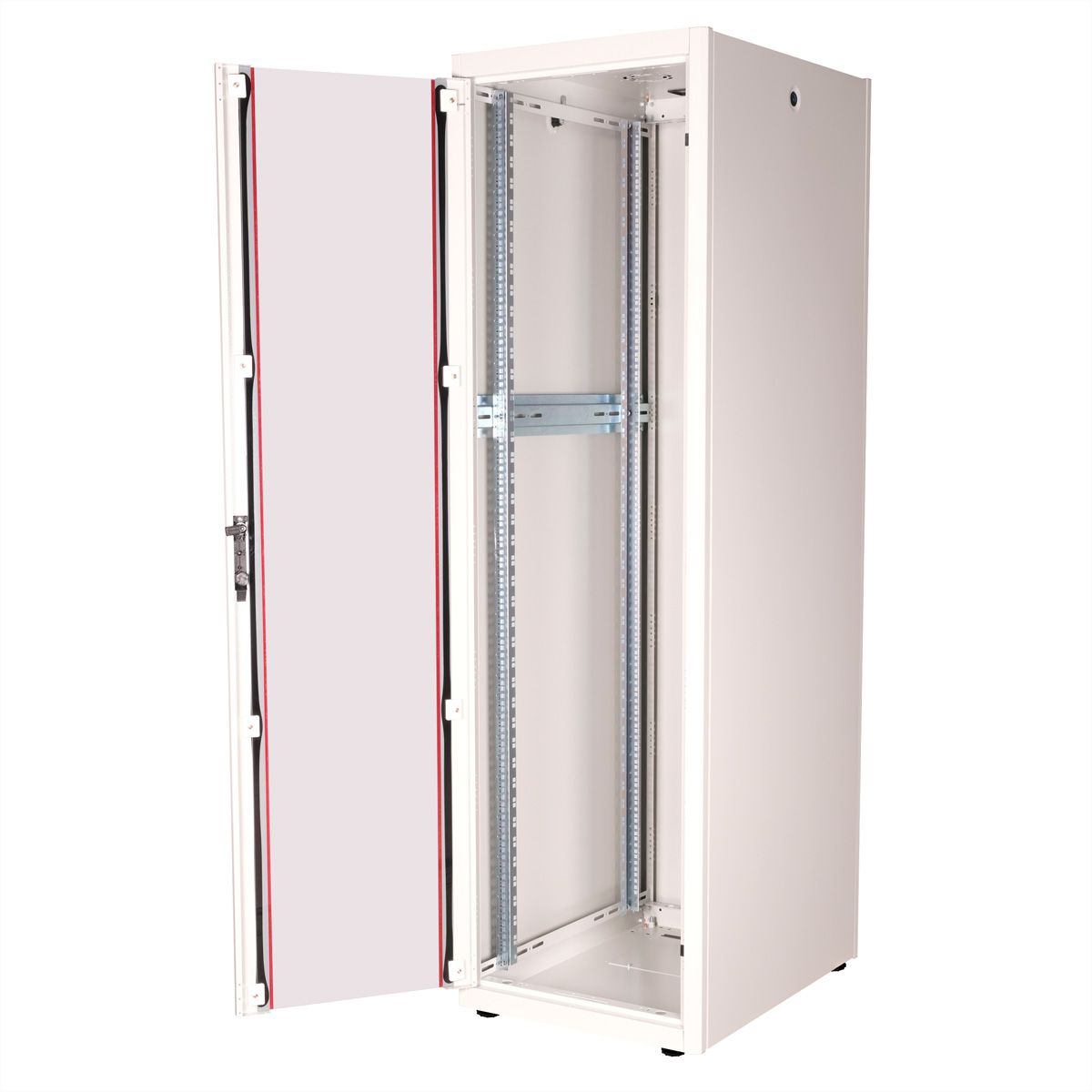 ROLINE 19" Baie réseau Basic 42U, 600x800 LxP Porte verre gris