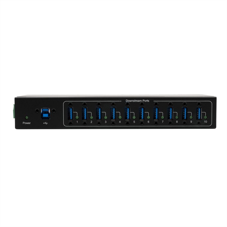 EXSYS EX-11220HMVS HUB 10 ports USB 3.2 Gen 1 Métal VIA VL811+ Chipset