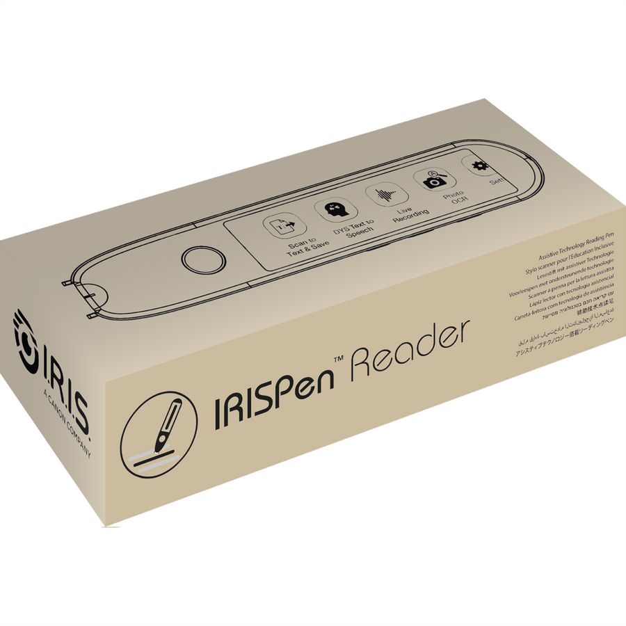 IRISPen Reader 8, Stylo de lecture avec technologie d'assistance
