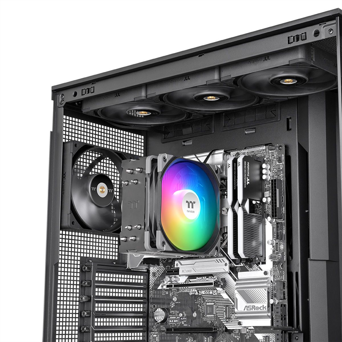 Thermaltake UX400 ARGB Sync Refroidisseur CPU, Noir