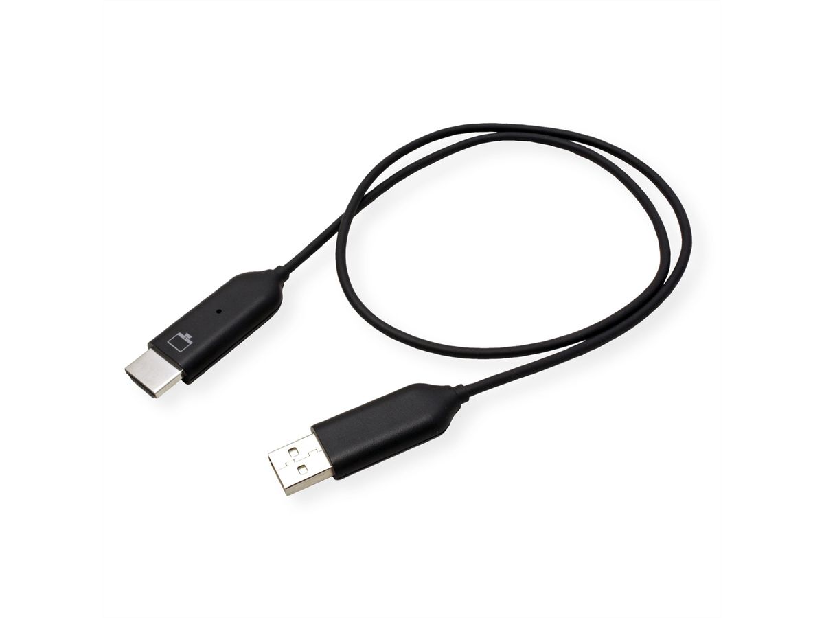 ROLINE Kit de dongle d'affichage P2P sans fil, Tx+Rx, HDMI, 1080p , 20 m