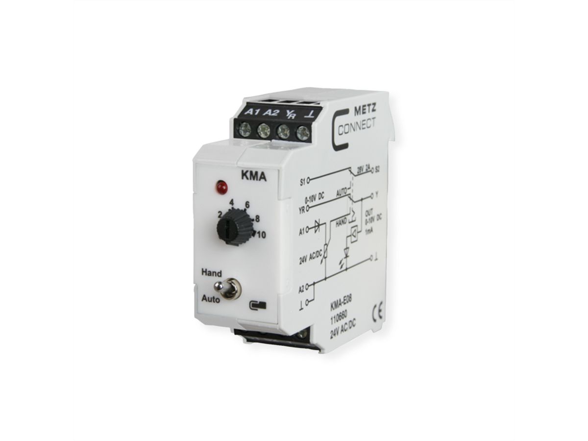 METZ CONNECT KMA-E08 Transmetteur de valeur analogique