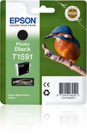 Epson Cartouche "Martin-pêcheur" - Encre UltraChrome Hi-Gloss2 Noir Photo