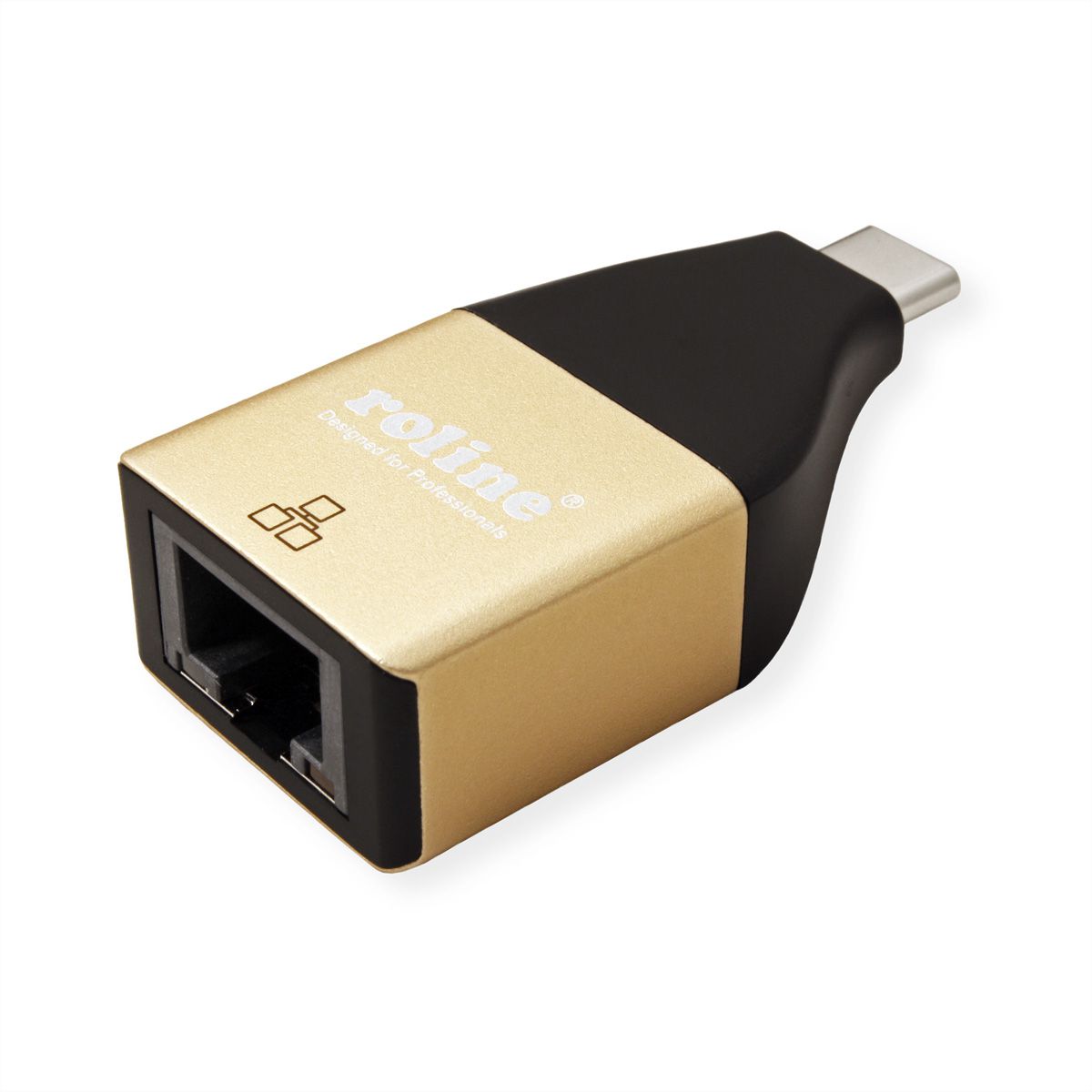 ROLINE GOLD Convertisseur USB 3.2 Gen 2 - Gigabit Ethernet
