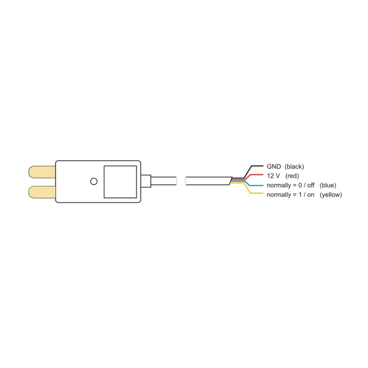 GUDE 7313 Capteur ponctuel de fuite, pour une surveillance fiable de l'environnement, 2,5 m