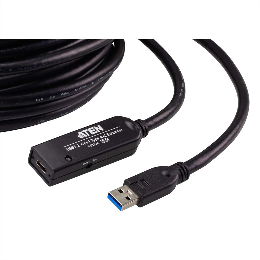 ATEN UE332C Câble prolongateur USB 3.2 de 20 m de 1re génération