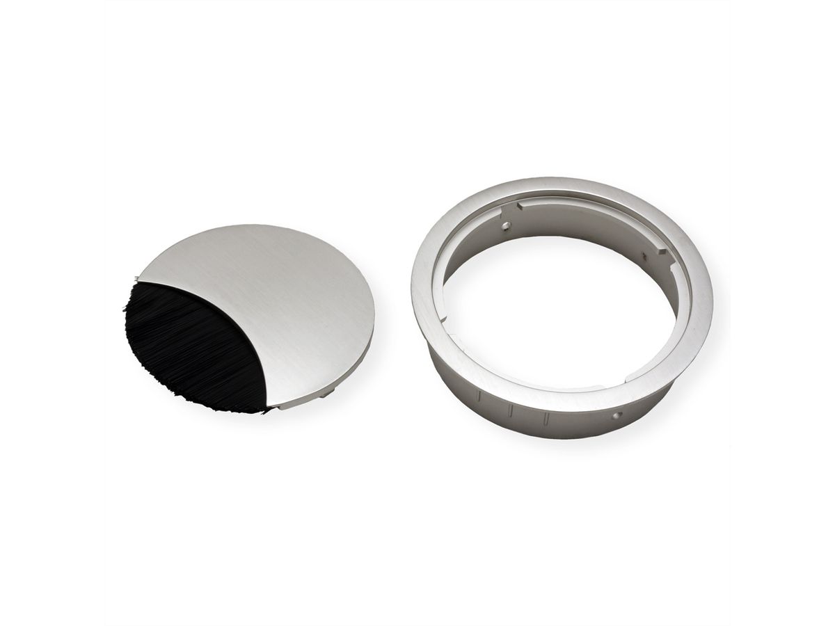 BACHMANN LOOP ROUND Passe-câbles, rond, Acier inoxydable