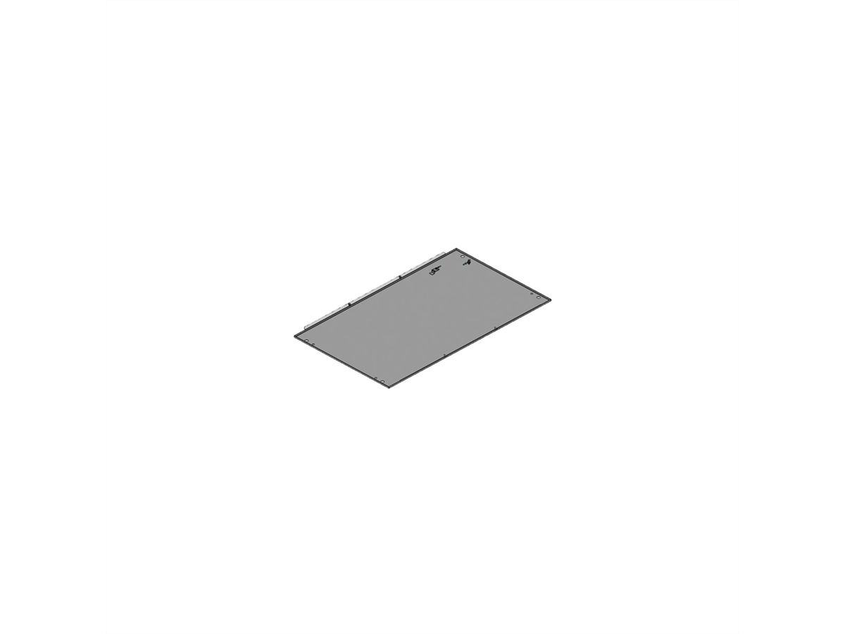 Plaque de base SCHROFF Varistar, une pièce, fermée, 800W 1000D