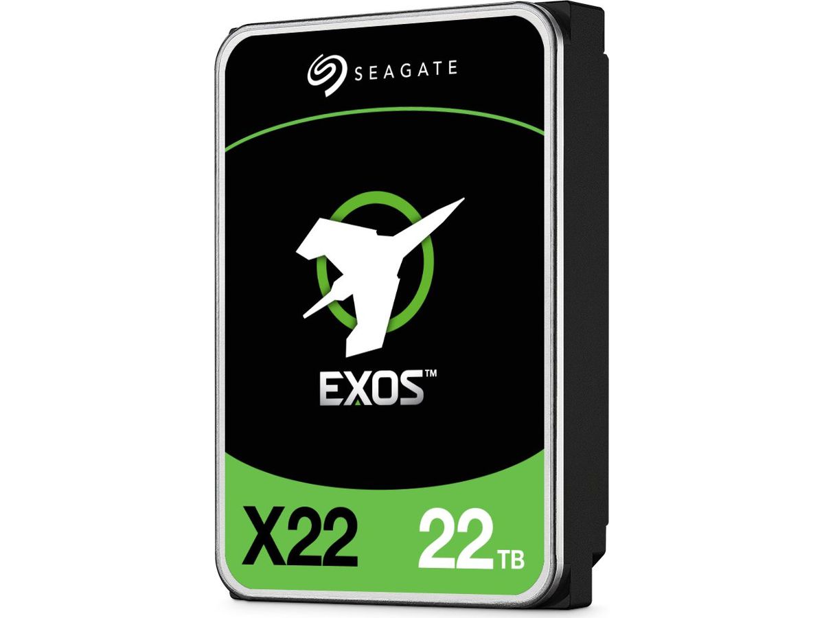 Seagate ST22000NM000E disque dur 22 To 7200 tr/min 512 Mo 3.5" SAS
