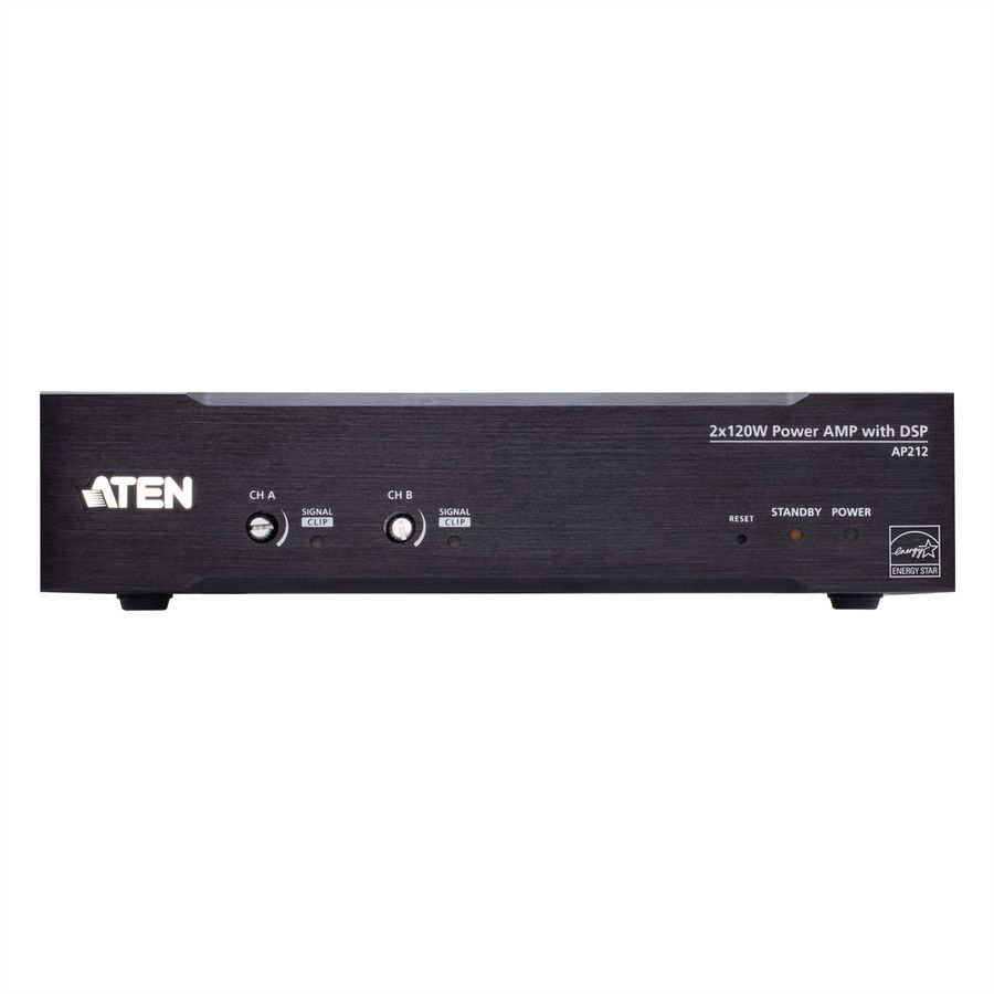 ATEN AP212 Amplificateur de puissance 2 x 120 W avec DSP