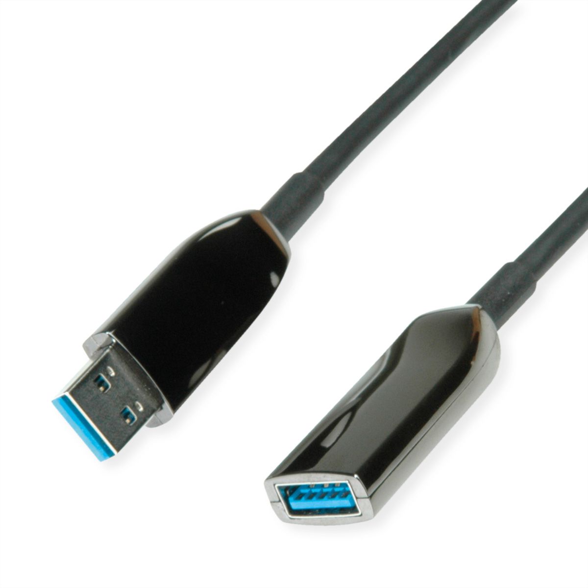 ROLINE Rallonge USB 3.2 Gen 1, AOC, noir, 10 m